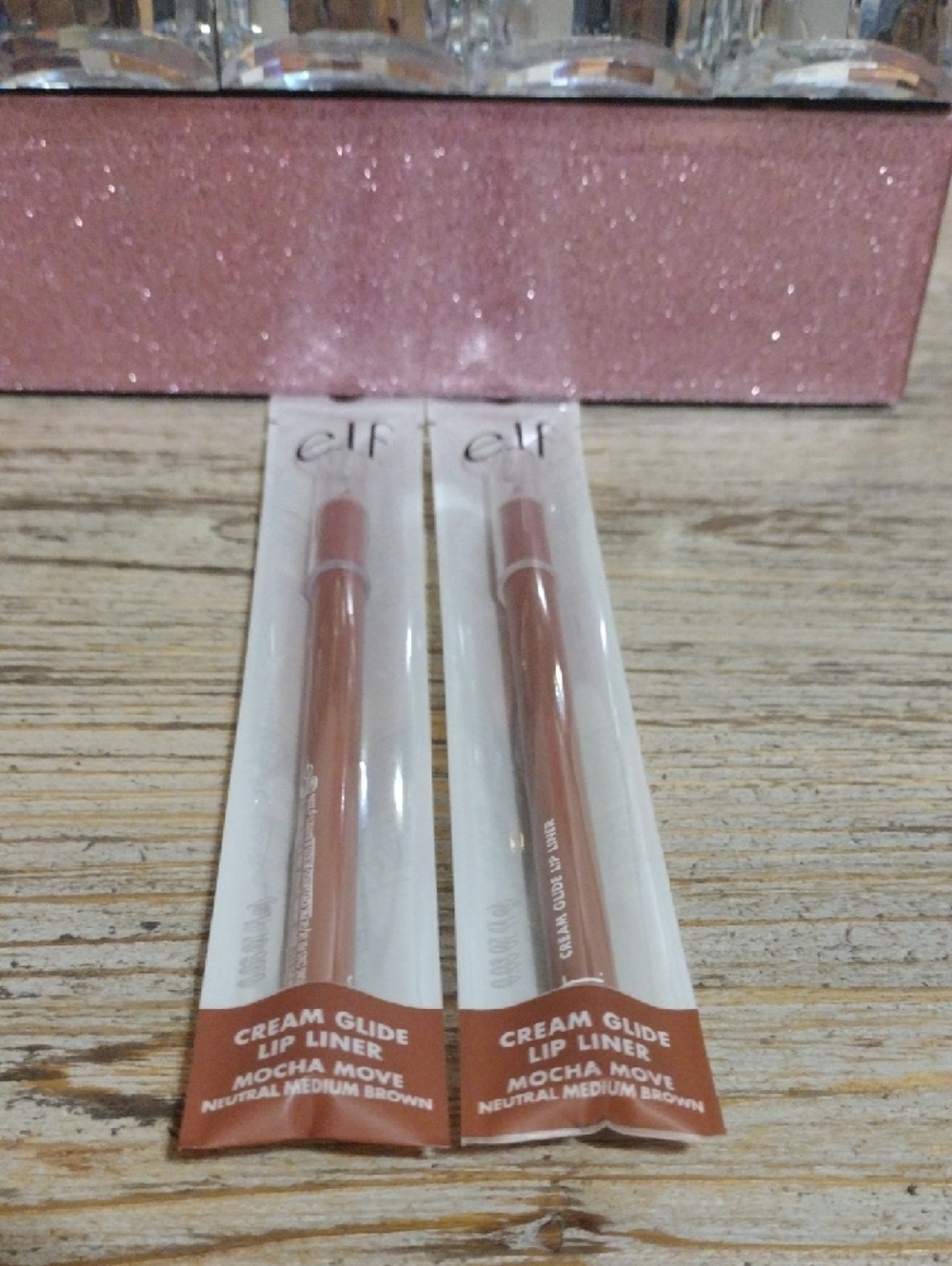 ELF Cream Glide Lip Liners - Mocha Move (neutral medium brown)  Set 🆕 - Picture 4 of 4